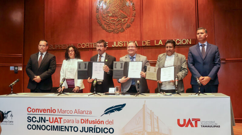 UAT y SCJN firman alianza para la difusión del conocimiento jurídico