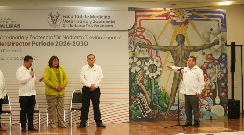 Rinde protesta director electo de la Facultad de Veterinaria de la UAT