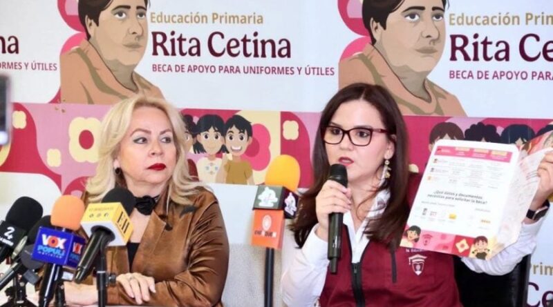 Garantizan acceso universal a la Beca Rita Cetina con módulos de inscripción en escuelas de Tamaulipas