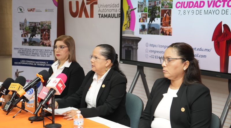 La UAT será sede del Congreso Nacional e Internacional de Trabajo Social