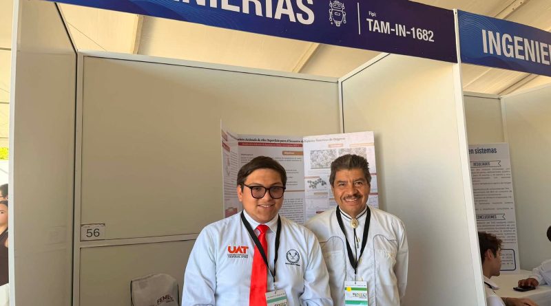 Estudiante de la UAT pone en alto a Tamaulipas en la FEMECI 2026