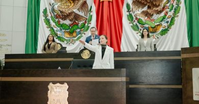 Comparece secretaria de Economía ante el Congreso; destaca visión humanista en la política económica del gobernador