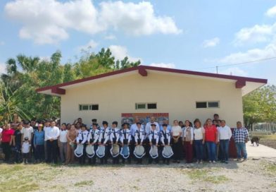 Transforman espacios educativos con nueva infraestructura en Telebachillerato 018 de El Mante