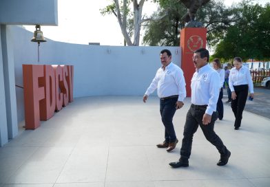 Rector de la UAT supervisa avances de obras de remodelación en la Facultad de Derecho Victoria