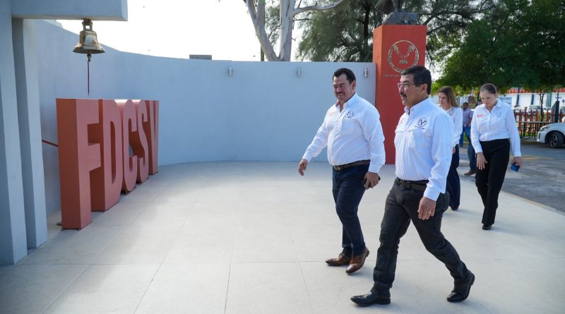 Rector de la UAT supervisa avances de obras de remodelación en la Facultad de Derecho Victoria