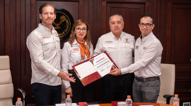 Entrega la UAT resultados de proyecto urbano ambiental a la SEDUMA y COTACYT