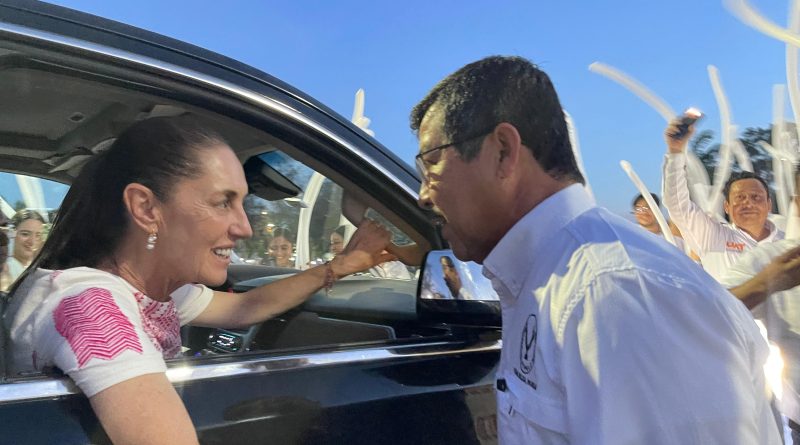 Da la UAT cálida bienvenida a la presidenta Claudia Sheinbaum en el Campus Tampico